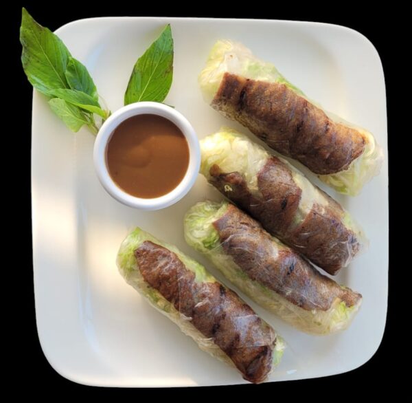 A3 - FRESH SALAD ROLLS WITH BEEF