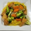 VE7 - Yellow Noodle Stir-Fry with Vegetables and Tofu