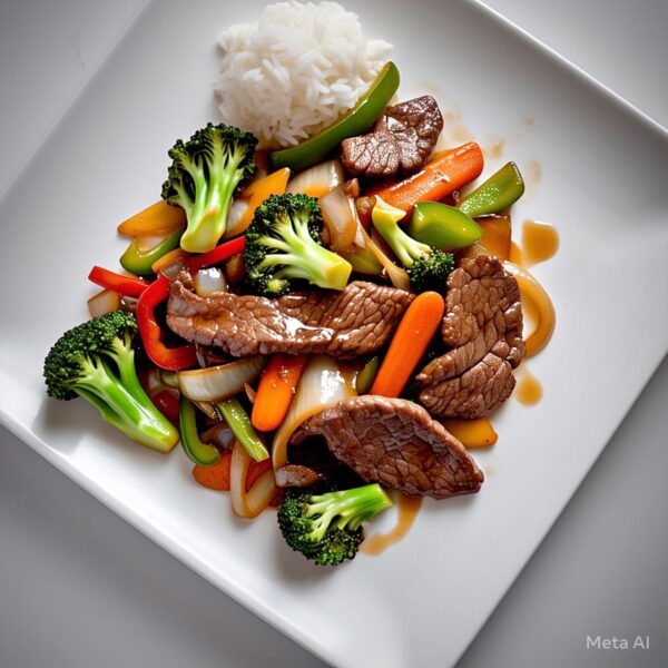 B1 - Beef with Mixed Vegetables Stir Fry