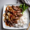 B3 - Satay Beef Tenderloin and Onions Stir Fry