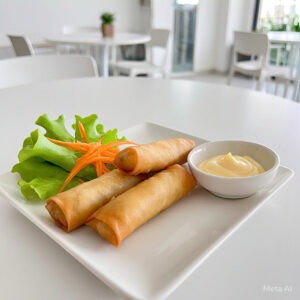 A2 - Deep Fried Shrimp Spring Rolls