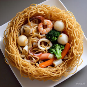 N2 - House Special Seafood Stir Fry