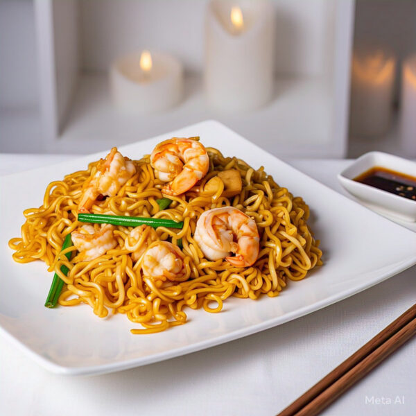 N5 - Stir Fry Miki Noodles - Mì Xào Phúc Kiến