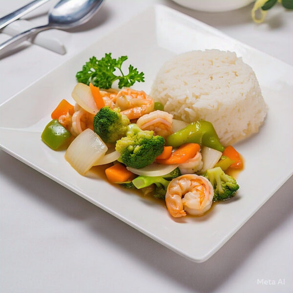 SH1 - Shrimp & Vegetables Stir Fry