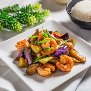 SH2 - Shrimp & Eggplant Stir Fry