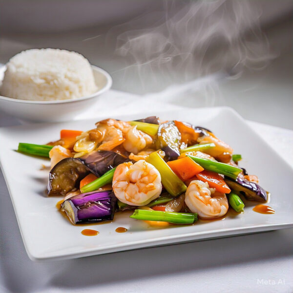 SH2 - Shrimp & Eggplant Stir Fry