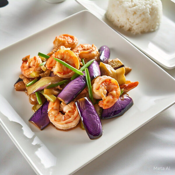 SH2 - Shrimp & Eggplant Stir Fry